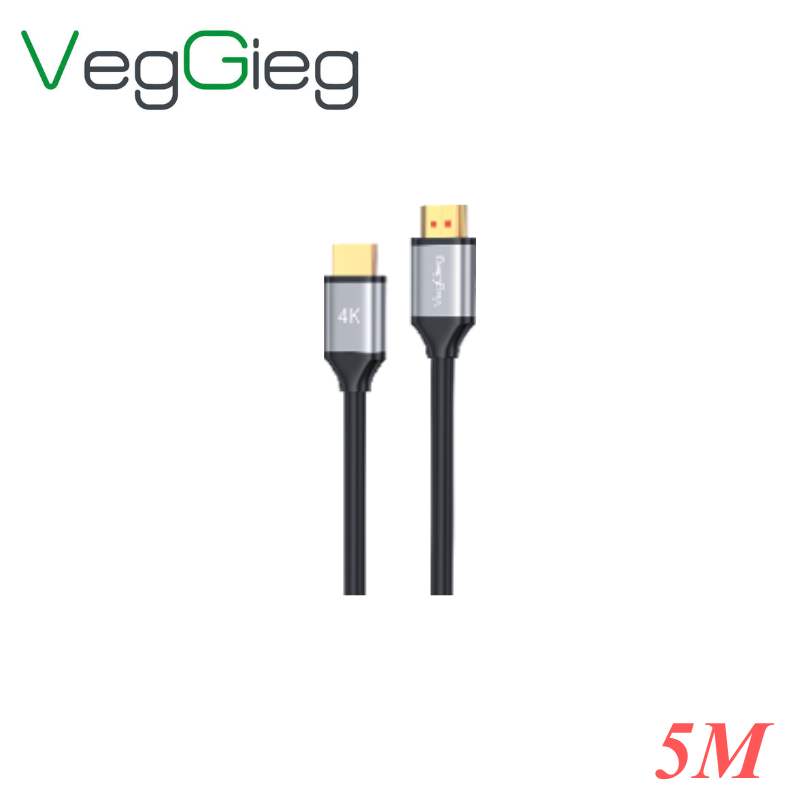 VegGieg 28089 Cáp dữ liệu HDTV 4K 2.0 5m VegGieg V-H304